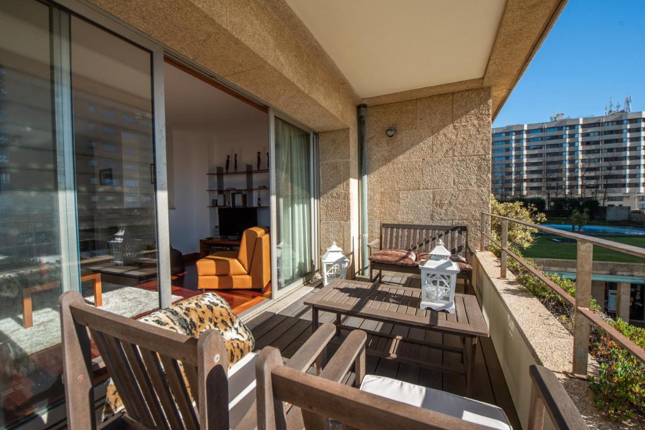 Apartament Em Condominio Com Piscina Матозиньюш Экстерьер фото